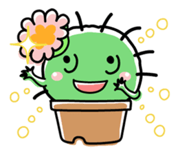Life of the little cactus sticker #1237611