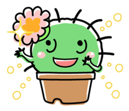 Life of the little cactus sticker #1237611