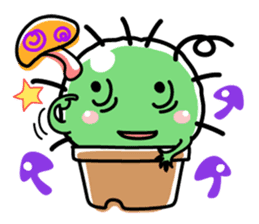 Life of the little cactus sticker #1237612