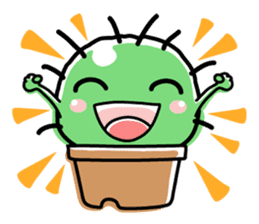 Life of the little cactus sticker #1237615