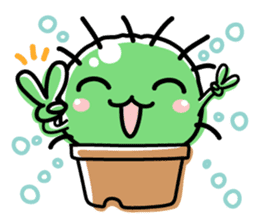 Life of the little cactus sticker #1237616