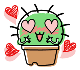 Life of the little cactus sticker #1237619
