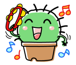 Life of the little cactus sticker #1237620