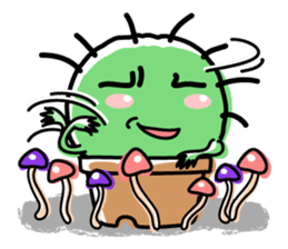 Life of the little cactus sticker #1237623