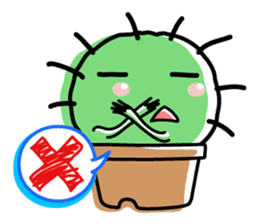 Life of the little cactus sticker #1237624