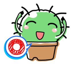 Life of the little cactus sticker #1237625