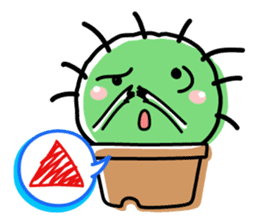 Life of the little cactus sticker #1237626