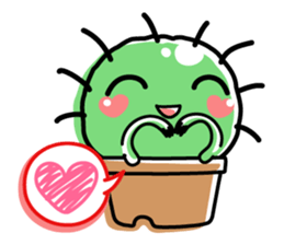 Life of the little cactus sticker #1237627