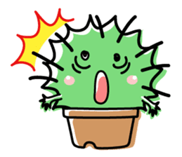Life of the little cactus sticker #1237628