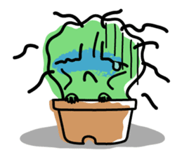 Life of the little cactus sticker #1237630