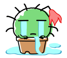 Life of the little cactus sticker #1237632