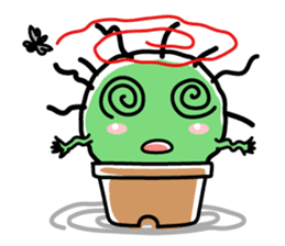 Life of the little cactus sticker #1237633