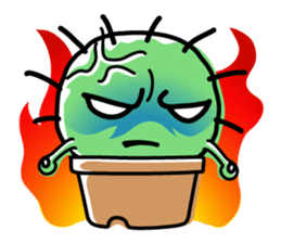 Life of the little cactus sticker #1237638
