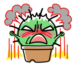 Life of the little cactus sticker #1237639