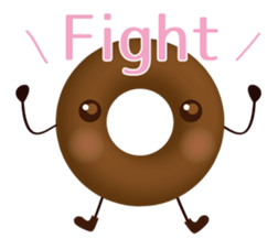 lovely donut sticker #1237979