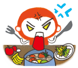 Drink Monkey (Tomato) sticker #1238609