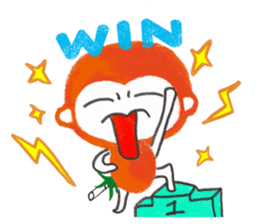 Drink Monkey (Tomato) sticker #1238615