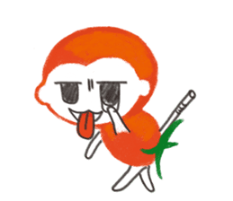 Drink Monkey (Tomato) sticker #1238621