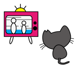 Crusty Cat Sticker sticker #1238745