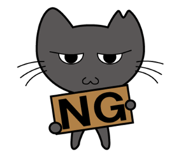 Crusty Cat Sticker sticker #1238754