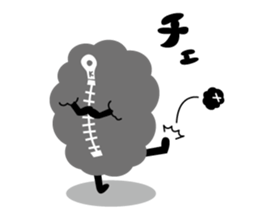 gravity slaver ku-mo-ku-mo-n sticker #1238970