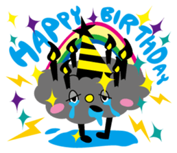 gravity slaver ku-mo-ku-mo-n sticker #1238990