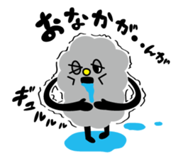 gravity slaver ku-mo-ku-mo-n sticker #1238998