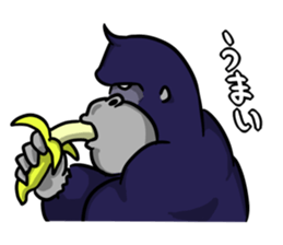 Everyday of gorilla sticker #1239226