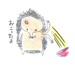 HURRY THE HEDGEHOG sticker #1239470