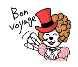 Cat aristocracy English edition sticker #1239832