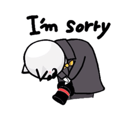 Cat aristocracy English edition sticker #1239836