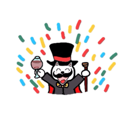 Cat aristocracy sticker #1240133