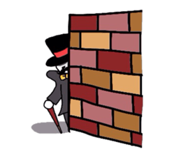 Cat aristocracy sticker #1240145