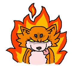 Faintness Dog sticker #1240825