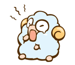 Little Lamb & the Shepherd 1 sticker #1240885