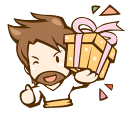 Little Lamb & the Shepherd 1 sticker #1240888