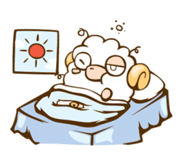 Little Lamb & the Shepherd 1 sticker #1240894