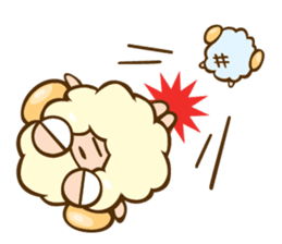 Little Lamb & the Shepherd 1 sticker #1240905