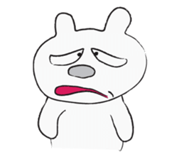 Drawn White sticker #1241002