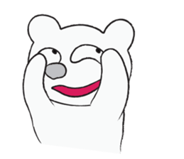 Drawn White sticker #1241004