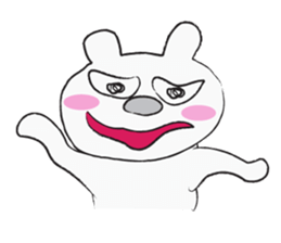 Drawn White sticker #1241005