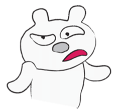 Drawn White sticker #1241006