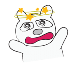 Drawn White sticker #1241012