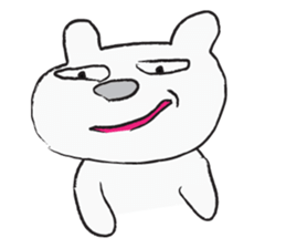 Drawn White sticker #1241013