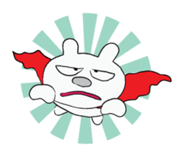 Drawn White sticker #1241035