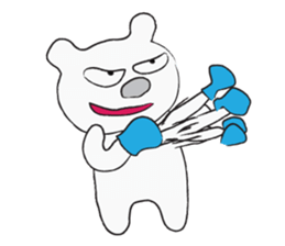 Drawn White sticker #1241036