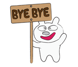 Drawn White sticker #1241041