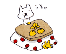 With a cat and a mouse and cheese sticker #1241067