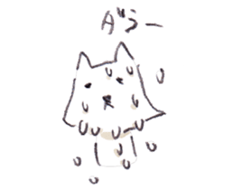 With a cat and a mouse and cheese sticker #1241071