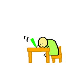 relaxing everyday sticker #1241248